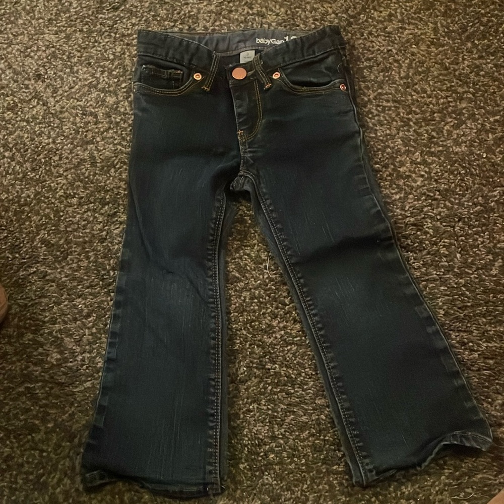 Baby Gap 1969 girls dark denim jeans Size 3